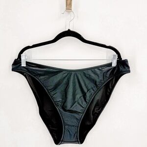 J. Crew Black Bikini Swimwear Classic Cut
